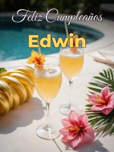 Feliz cumpleaños edwin