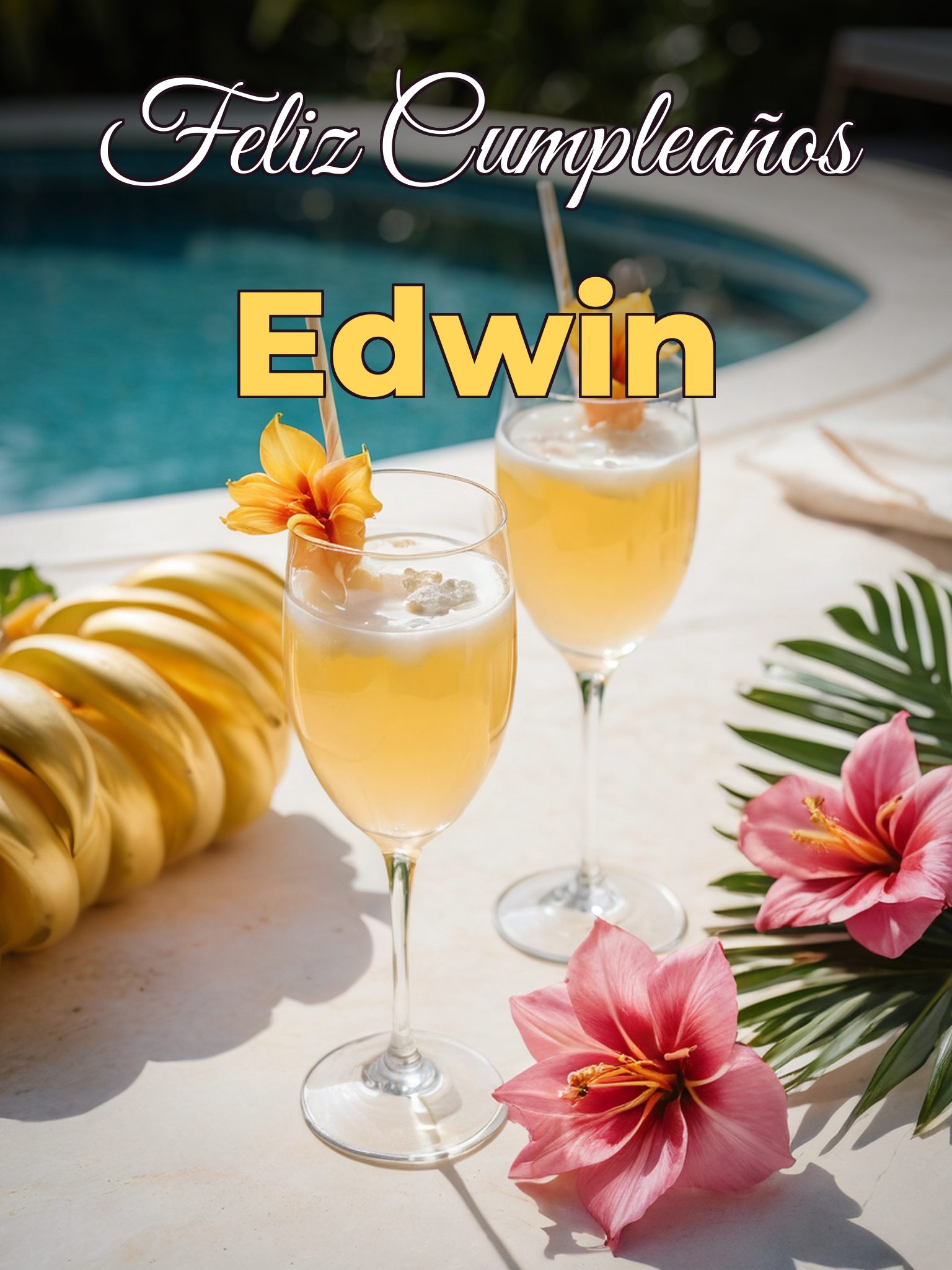 Feliz cumpleaños edwin