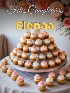Feliz cumpleaños elenaa