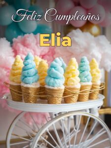 Feliz cumpleaños elia