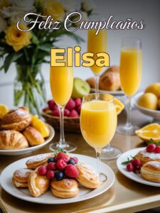 Feliz cumpleaños elisa