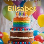 feliz cumpleaños elisabet