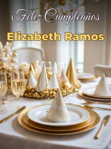 Feliz cumpleaños elizabeth ramos