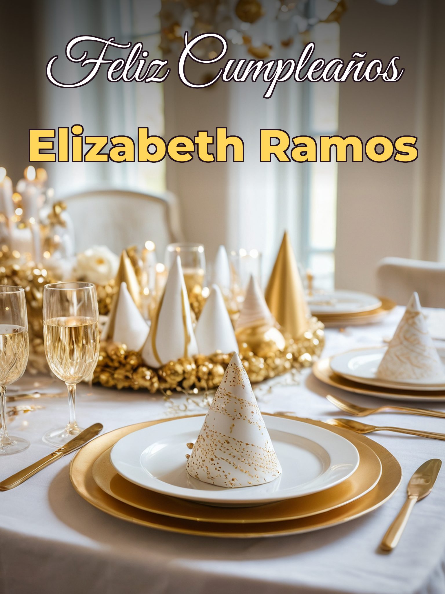 Feliz cumpleaños elizabeth ramos