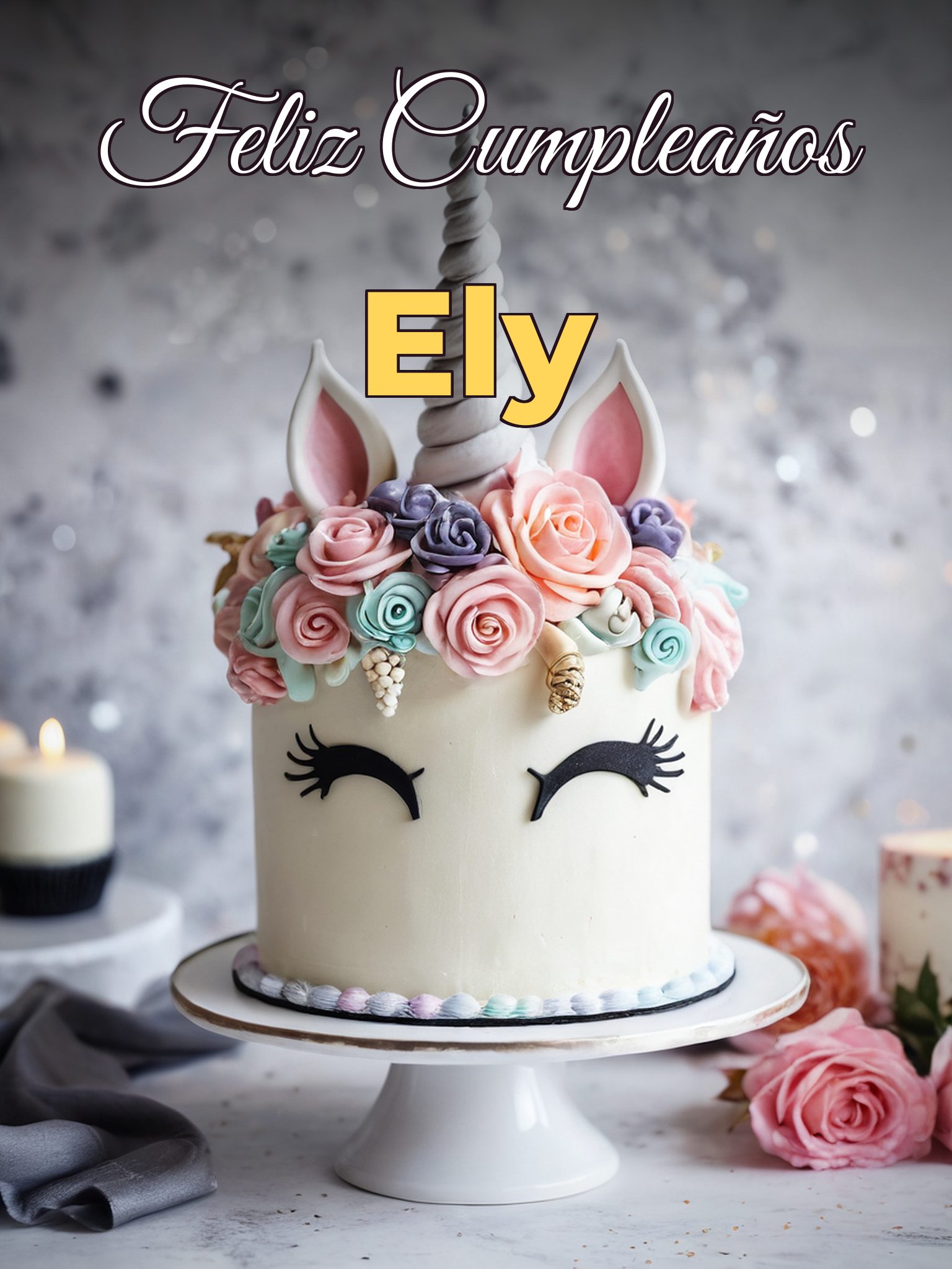 Feliz cumpleaños ely