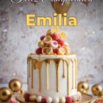feliz cumpleaños emilia