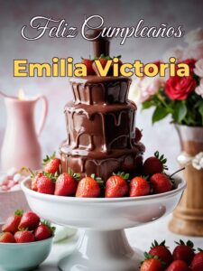 Feliz cumpleaños emilia victoria