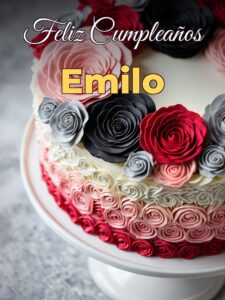 Feliz cumpleaños emilo