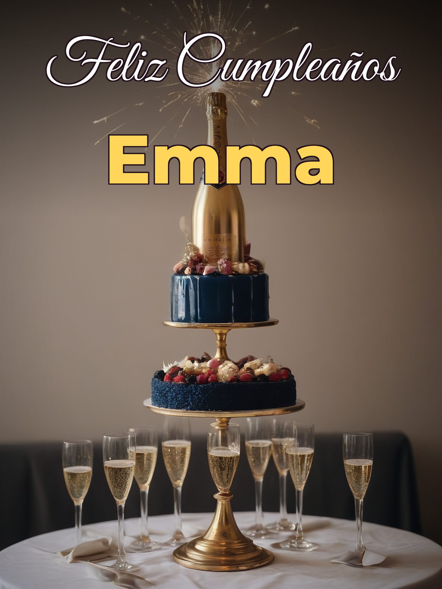 Feliz cumpleaños emma