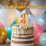 feliz cumpleaños emmanuel vidaurri