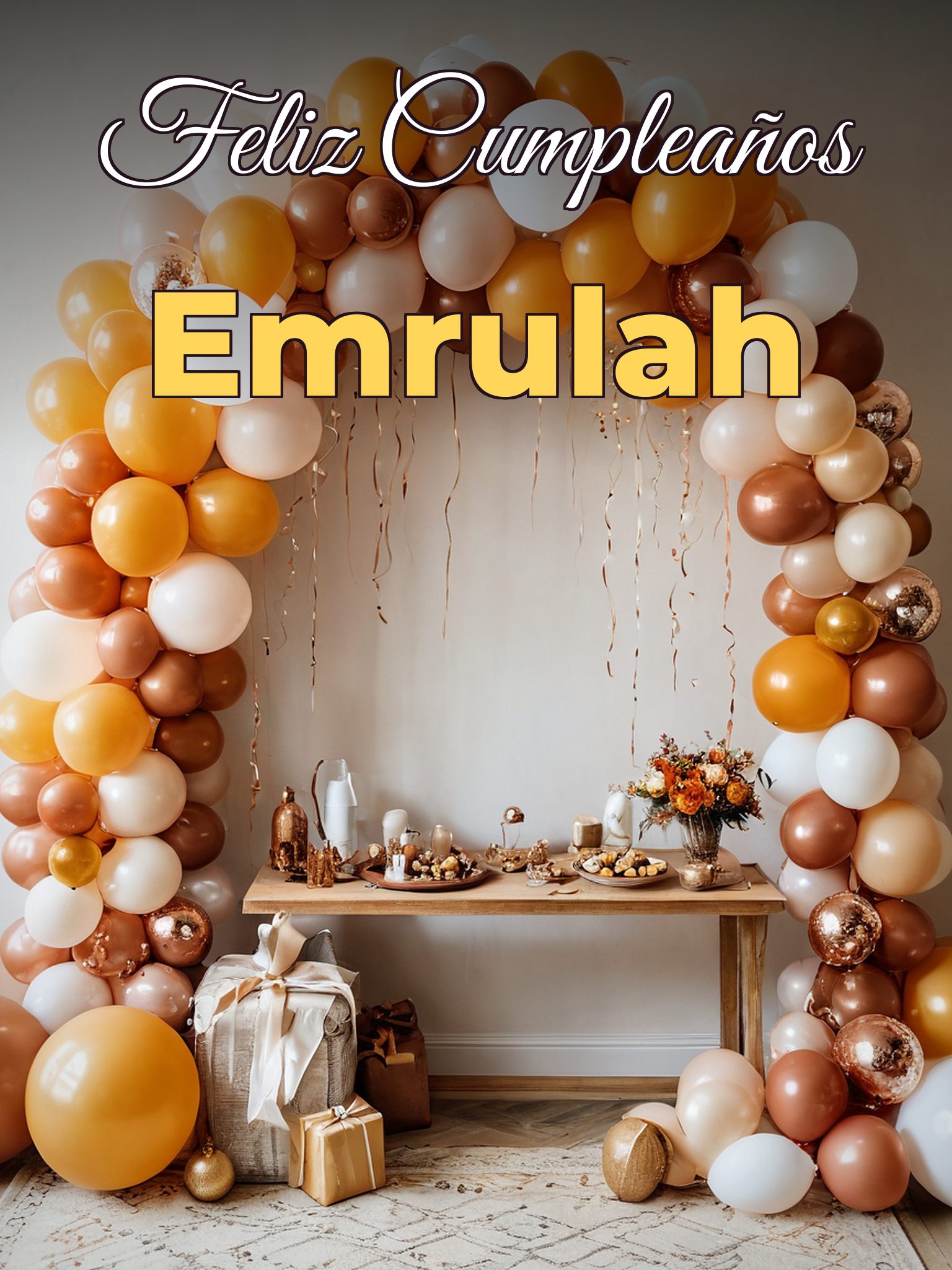 Feliz cumpleaños emrulah