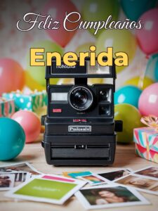 Feliz cumpleaños enerida