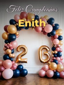 Feliz cumpleaños enith