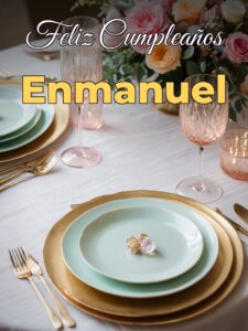 Feliz cumpleaños enmanuel