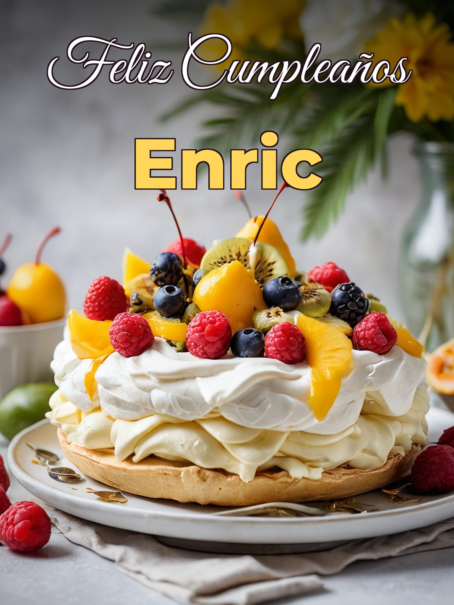 Feliz cumpleaños enric