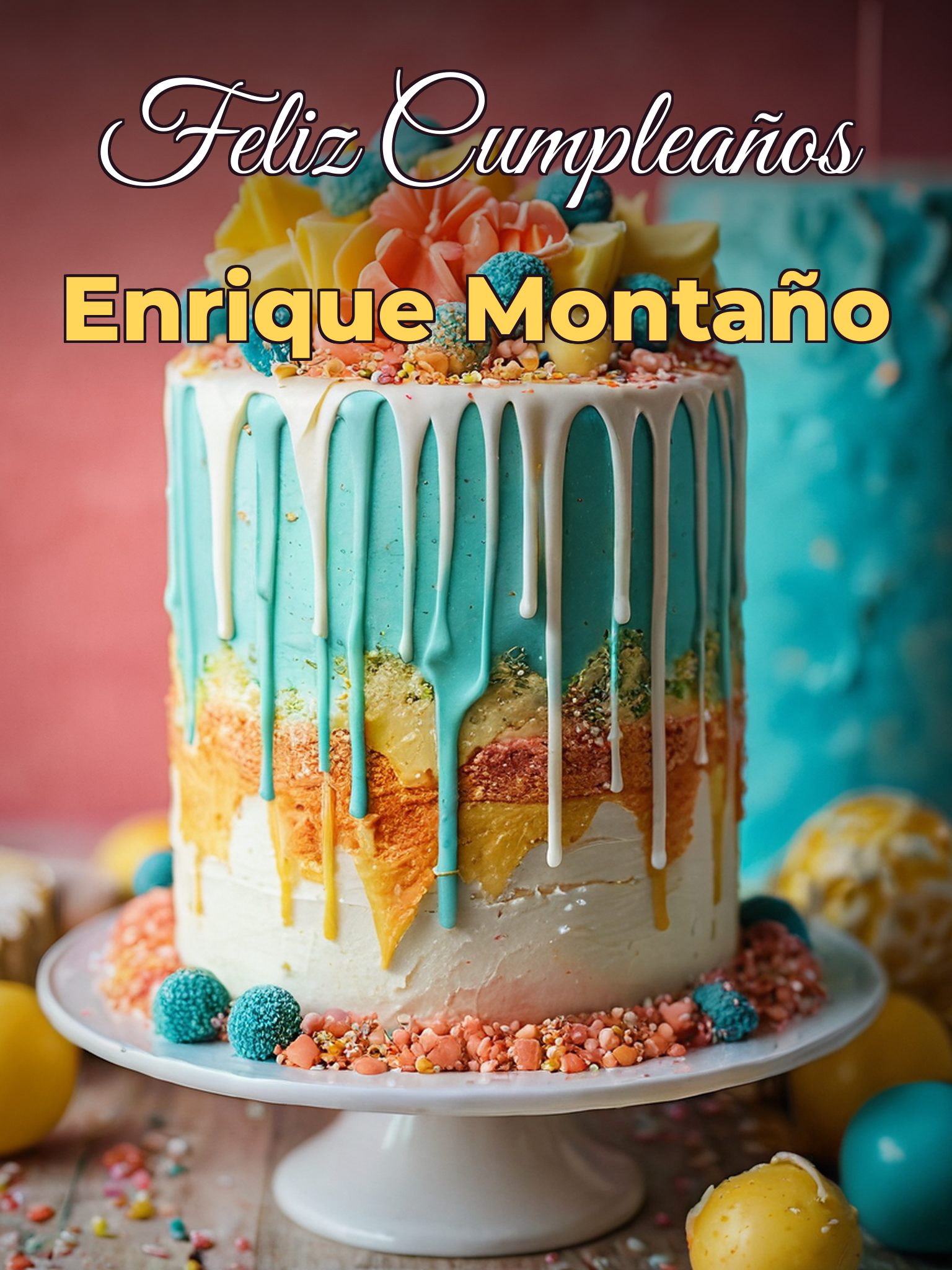 Feliz cumpleaños enrique montaño