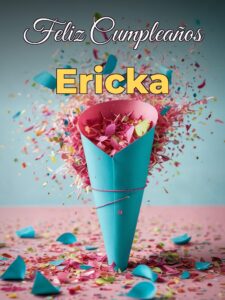 Feliz cumpleaños ericka