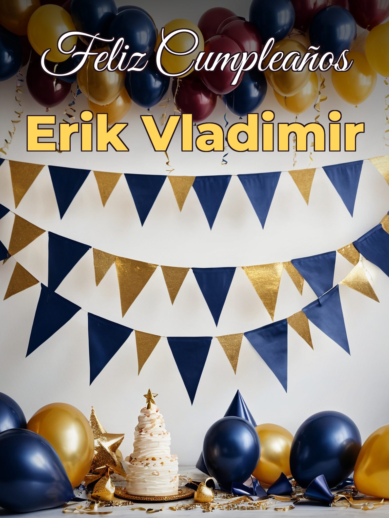 Feliz cumpleaños erik vladimir