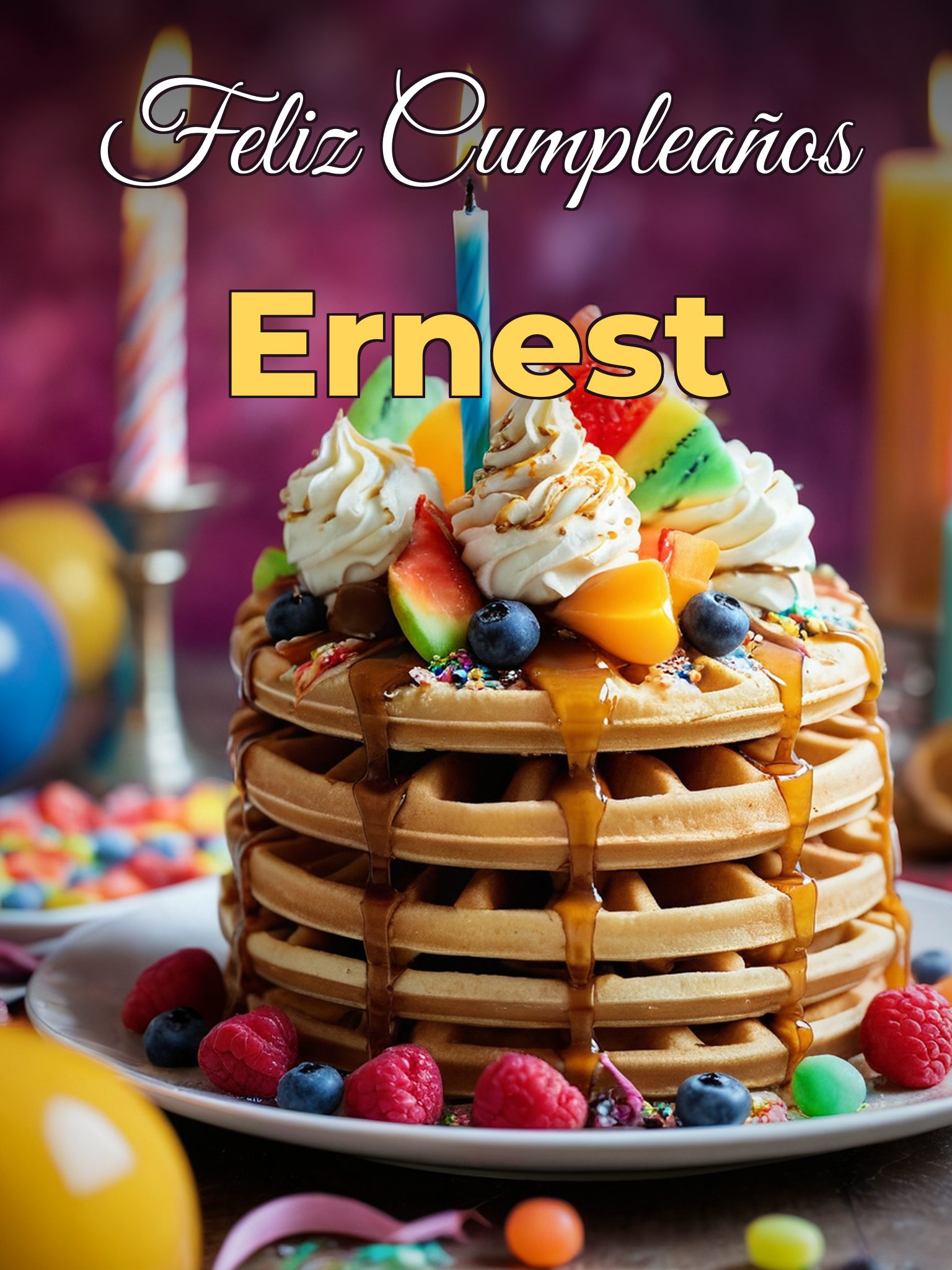 Feliz cumpleaños ernest