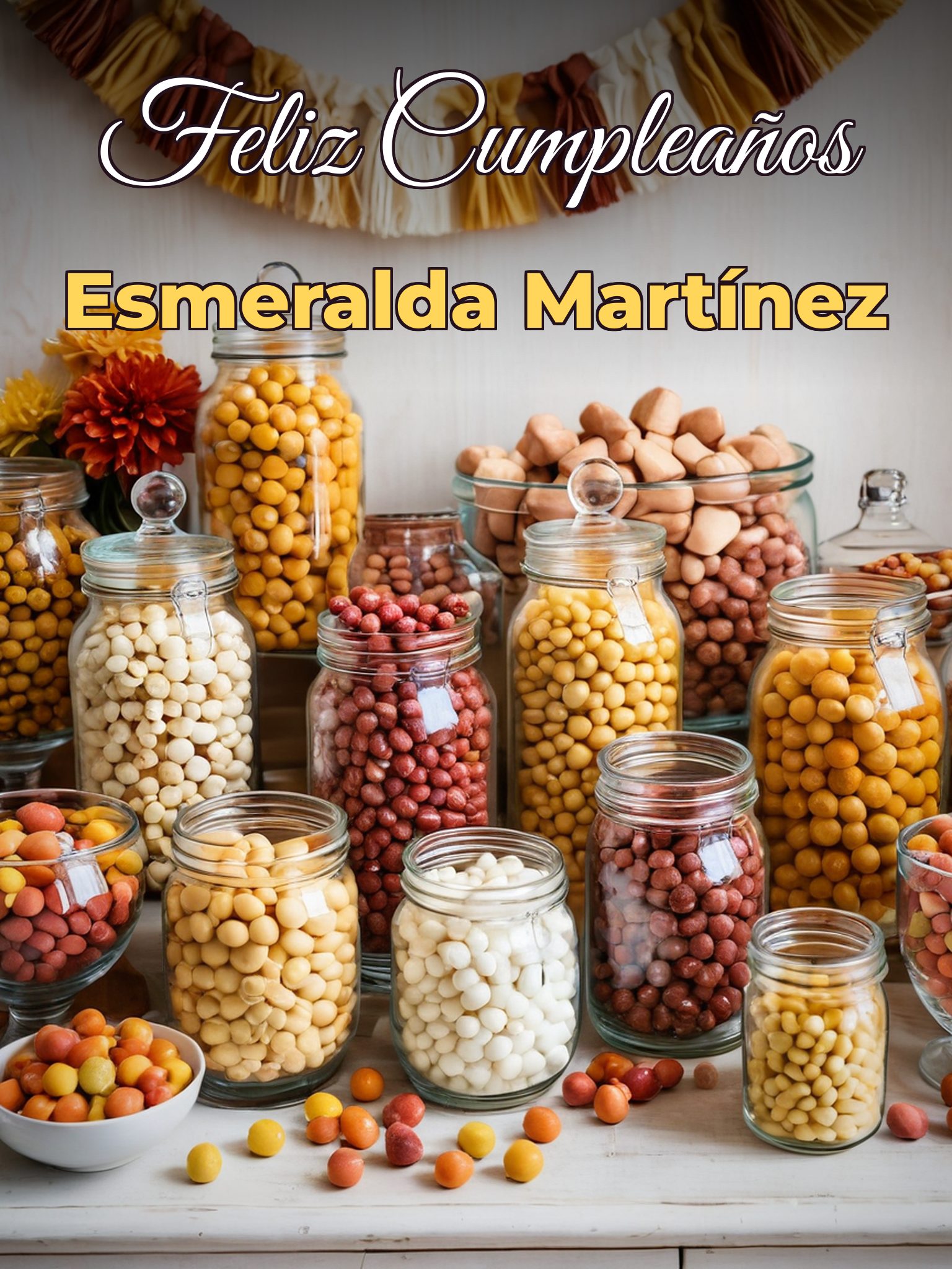 Feliz cumpleaños esmeralda martínez