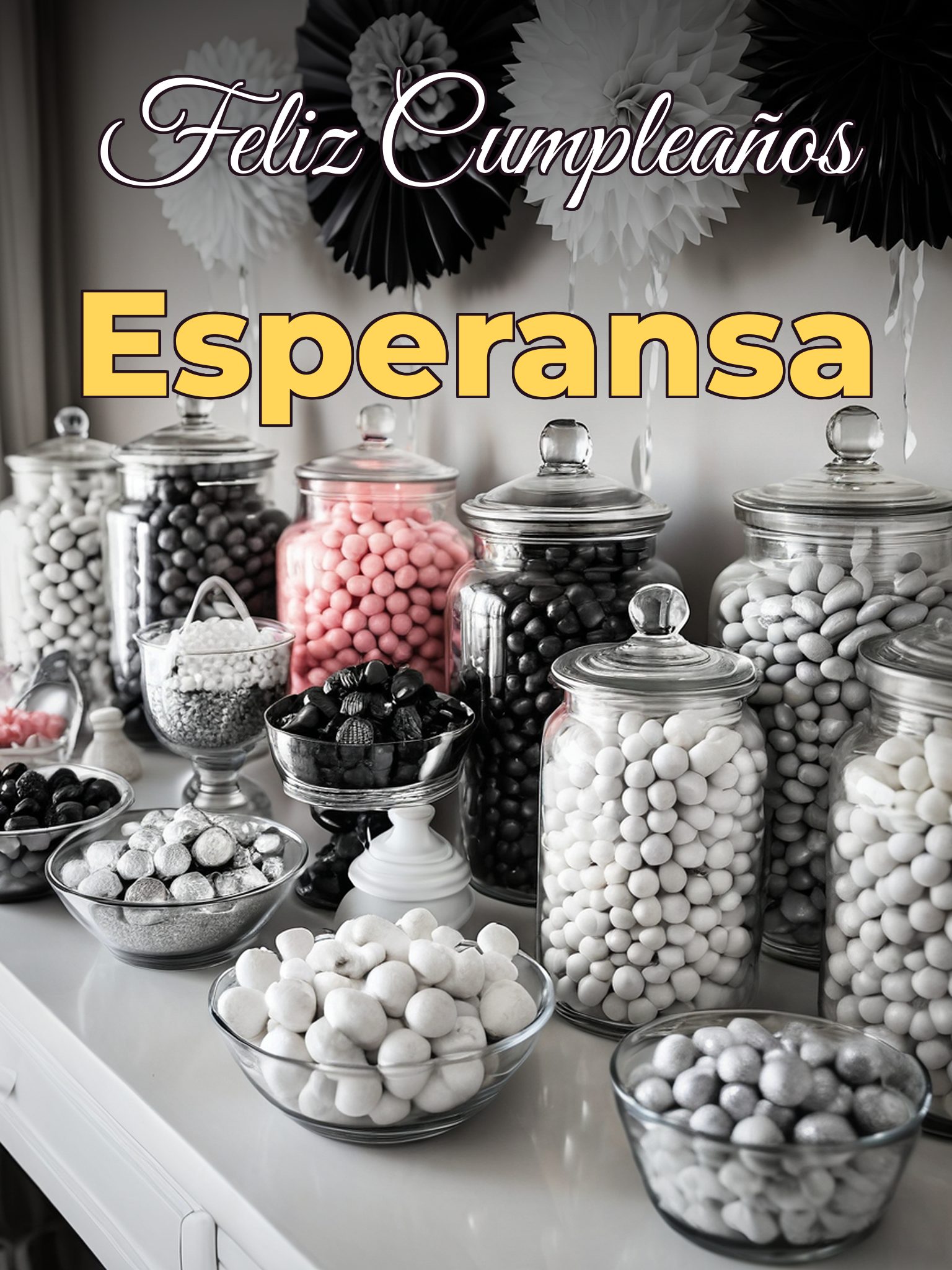 Feliz cumpleaños esperansa