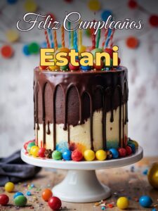 Feliz cumpleaños estani