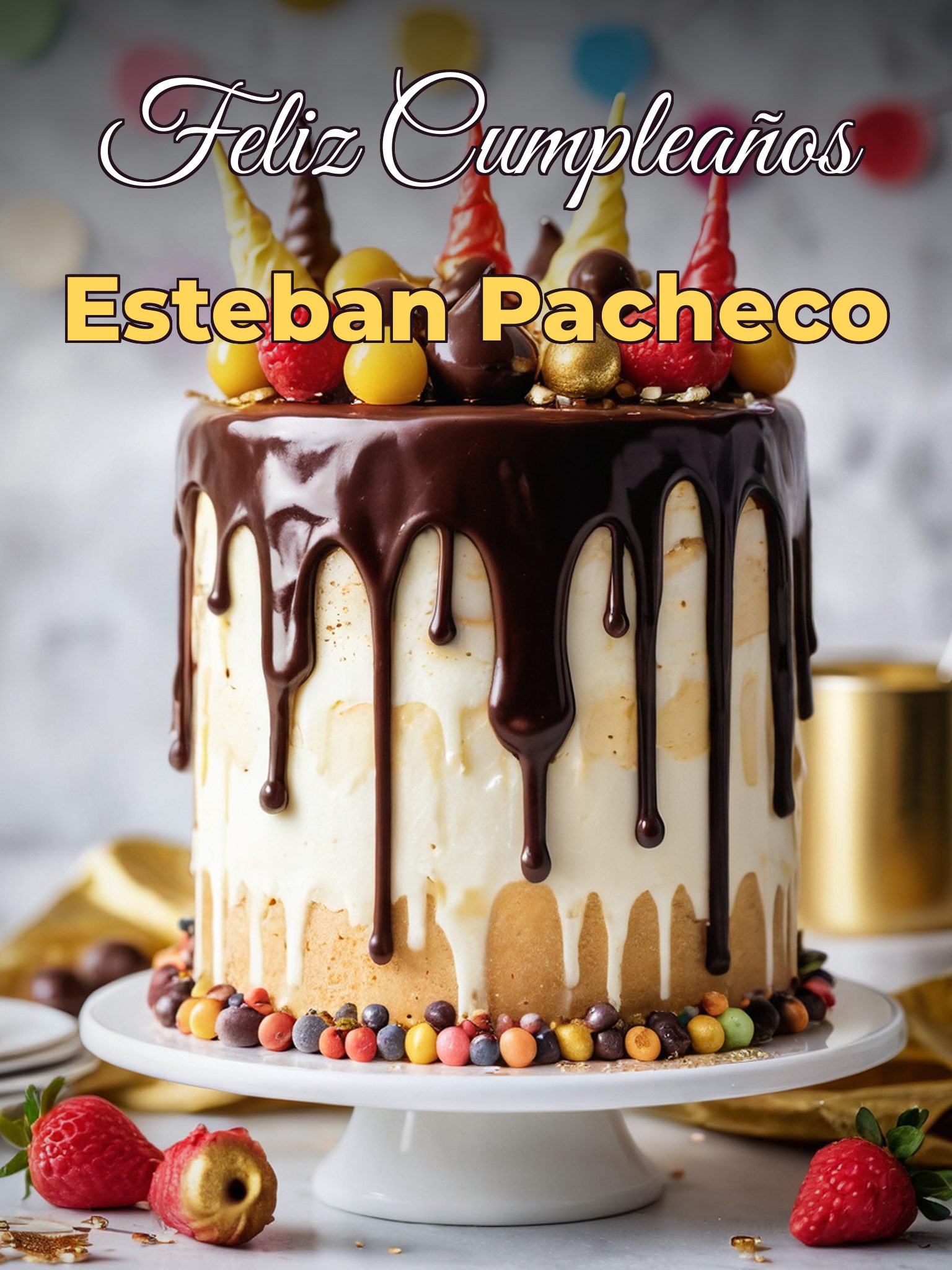 Feliz cumpleaños esteban pacheco
