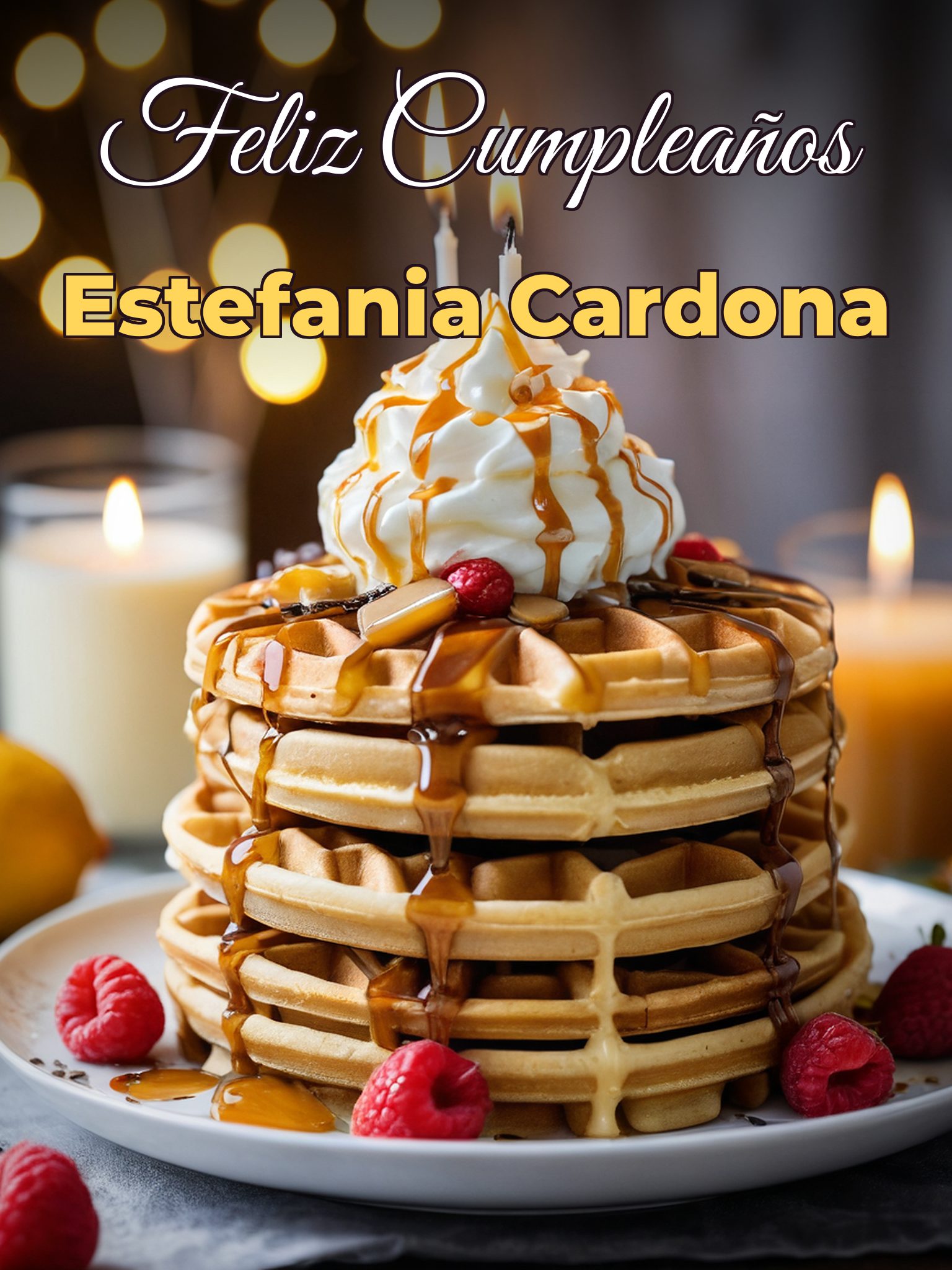 Feliz cumpleaños estefania cardona
