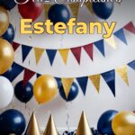 feliz cumpleaños estefany