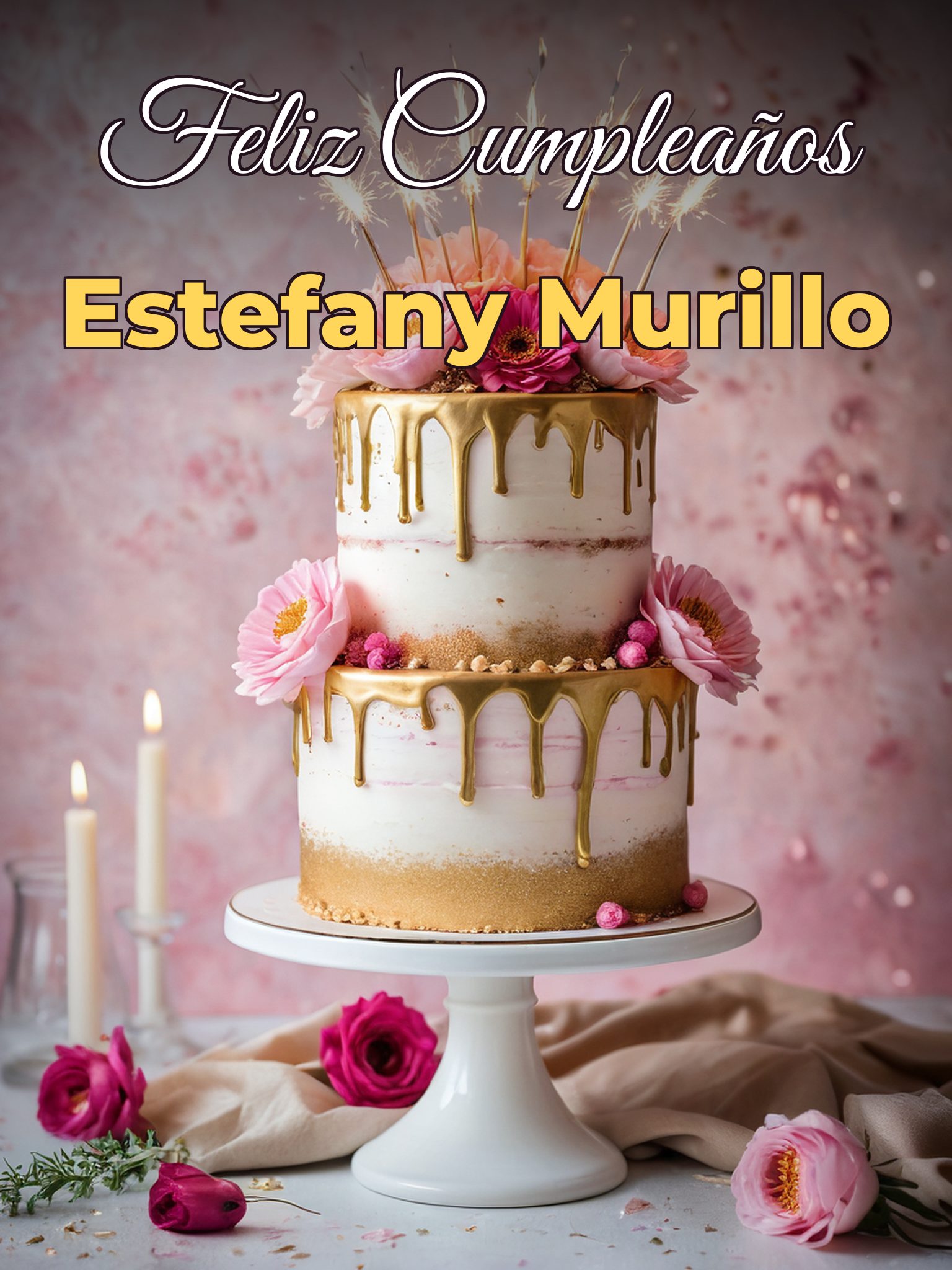 Feliz cumpleaños estefany murillo