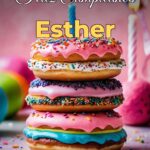 feliz cumpleaños esther
