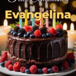 feliz cumpleaños evangelina