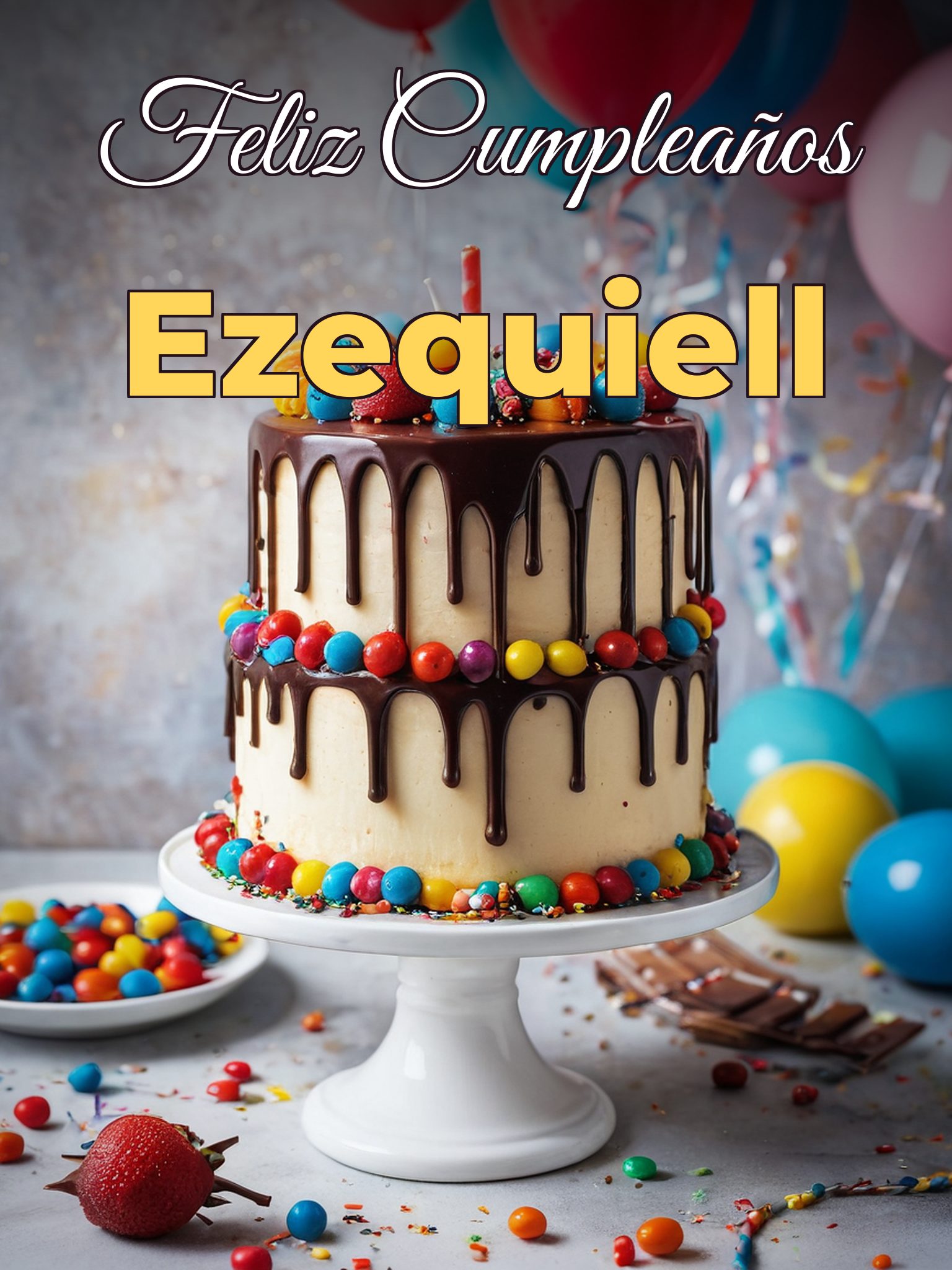 Feliz cumpleaños ezequiell