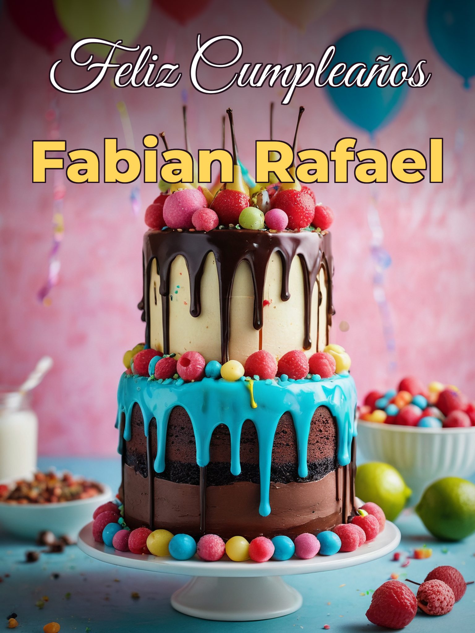 Feliz cumpleaños fabian rafael