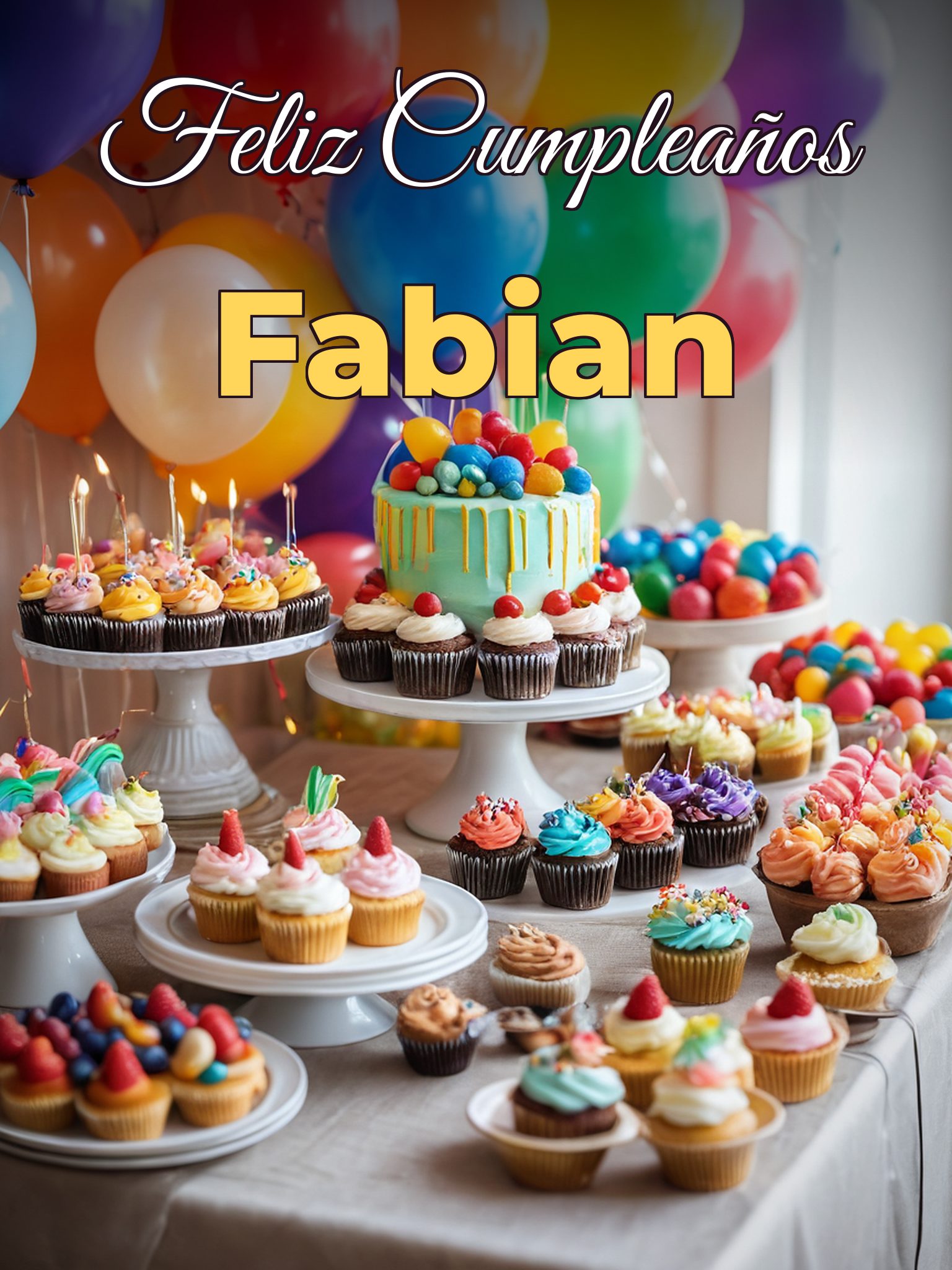 Feliz cumpleaños fabian