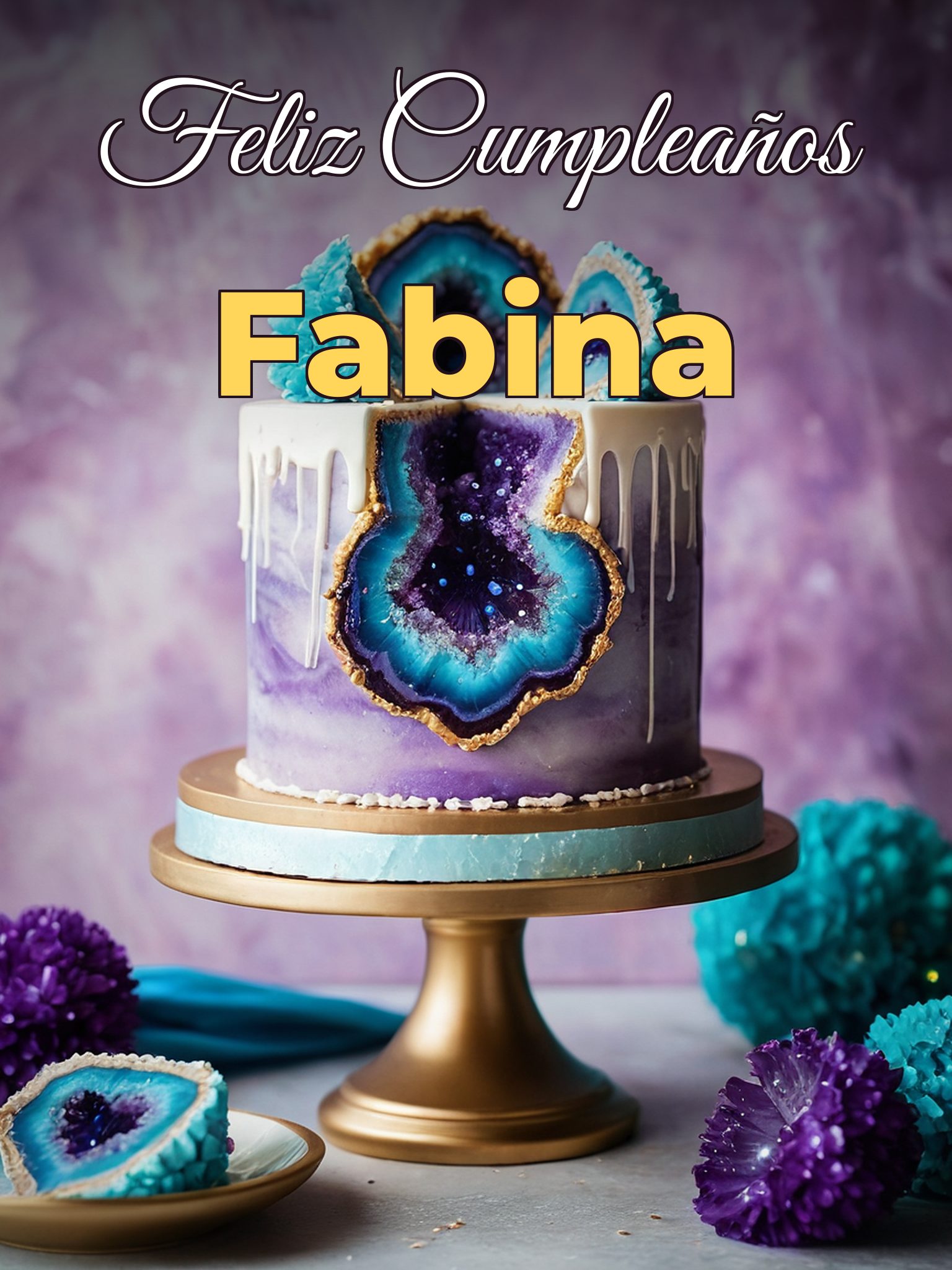 Feliz cumpleaños fabina