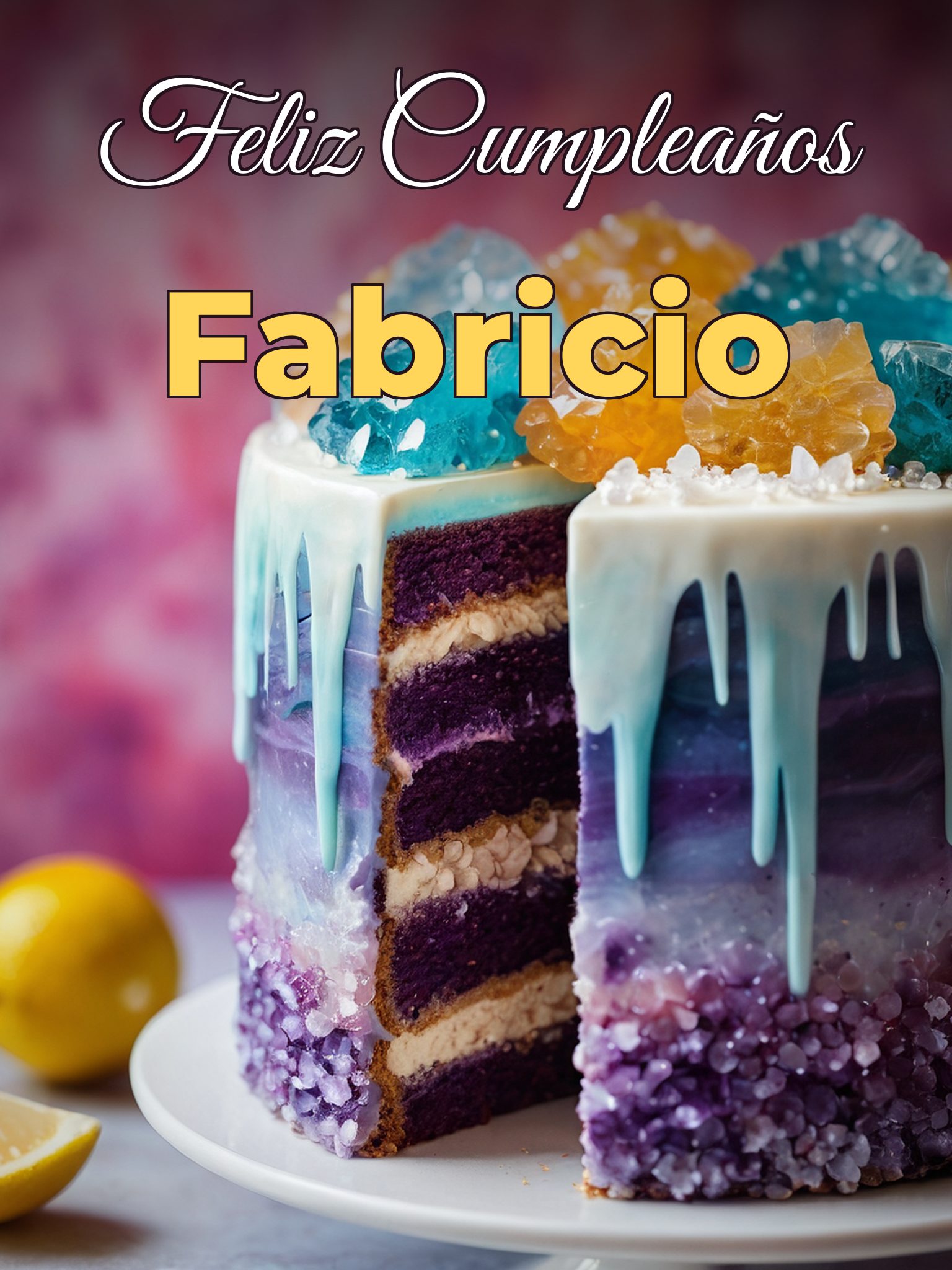 Feliz cumpleaños fabricio