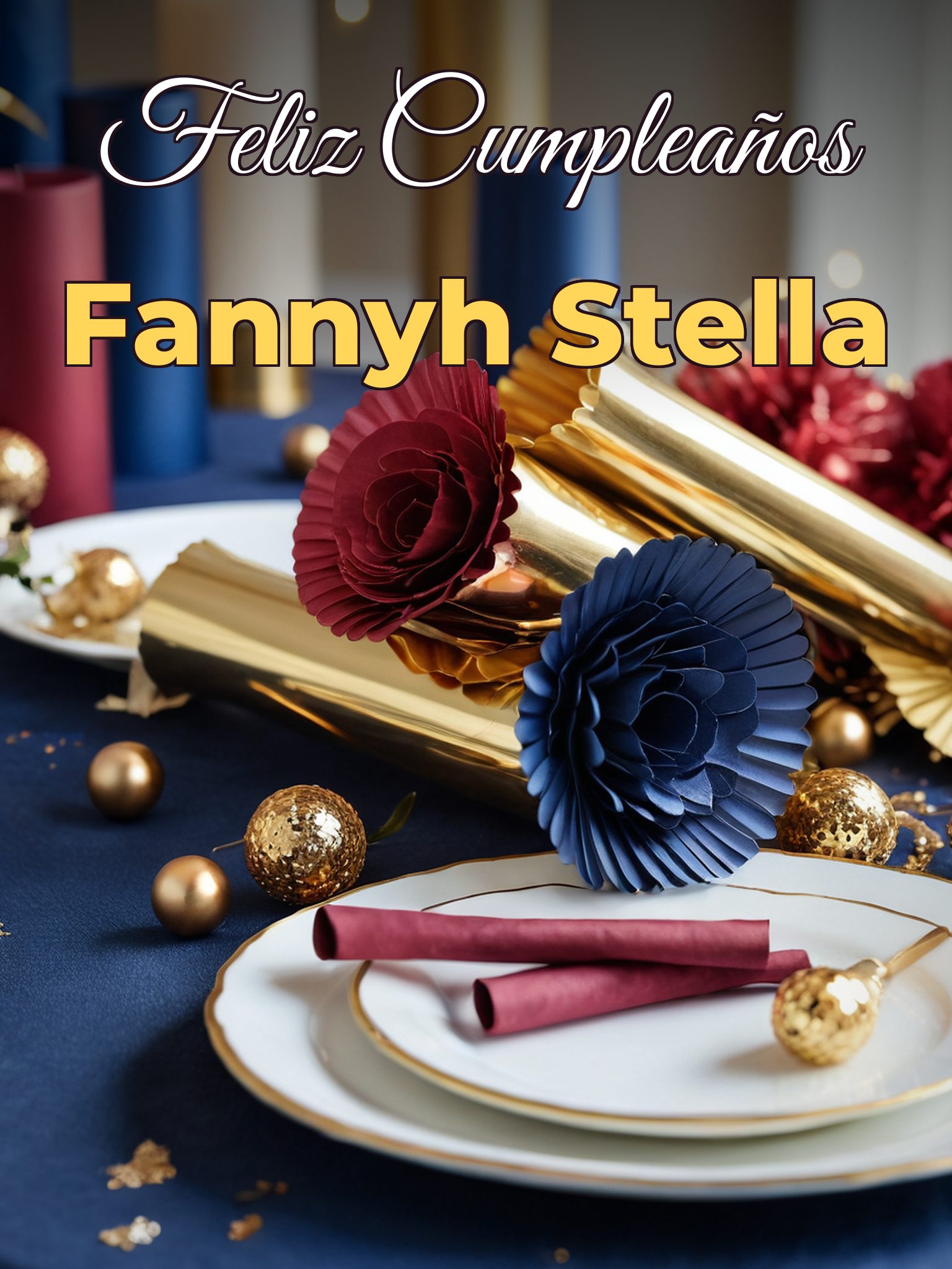 Feliz cumpleaños fannyh stella