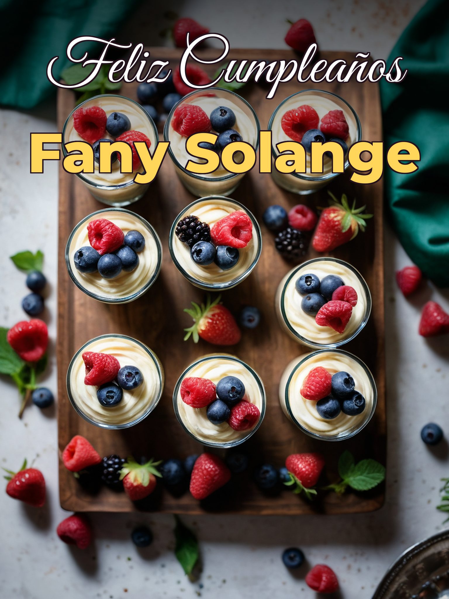 Feliz cumpleaños fany solange