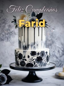 Feliz cumpleaños farid