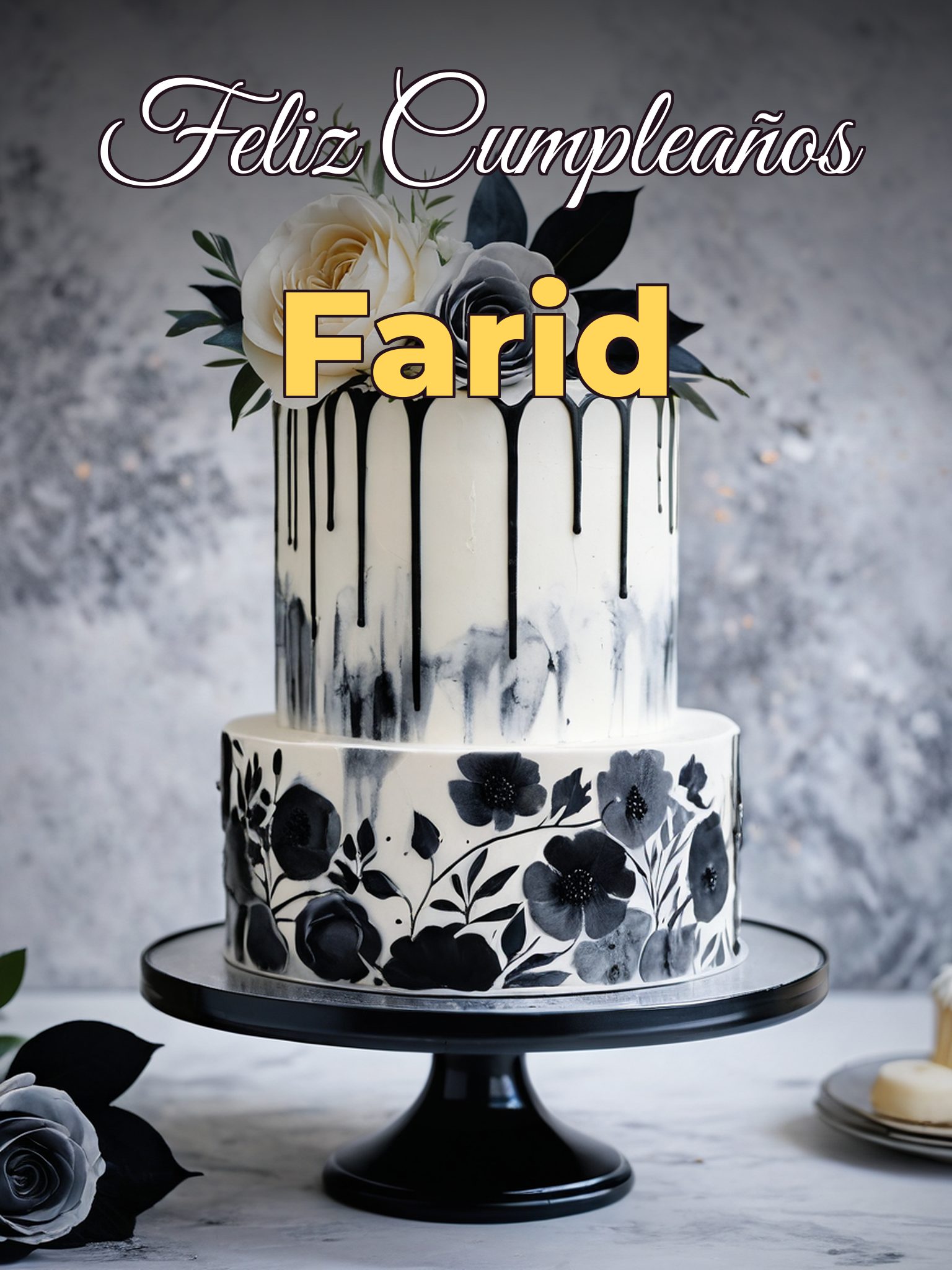 Feliz cumpleaños farid