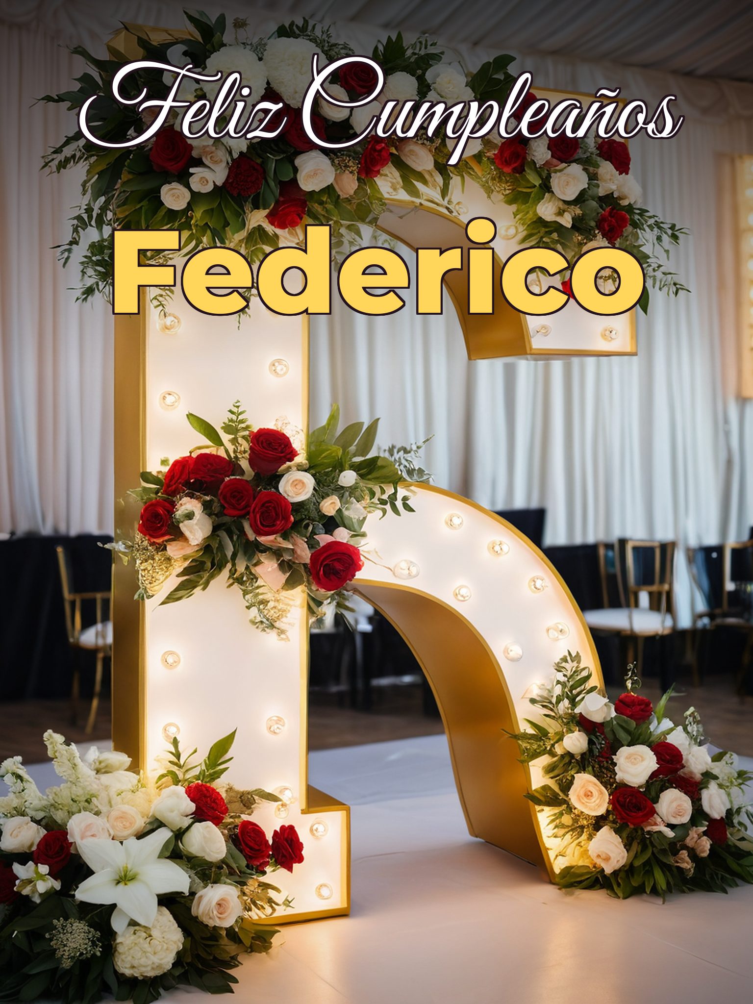 Feliz cumpleaños federico