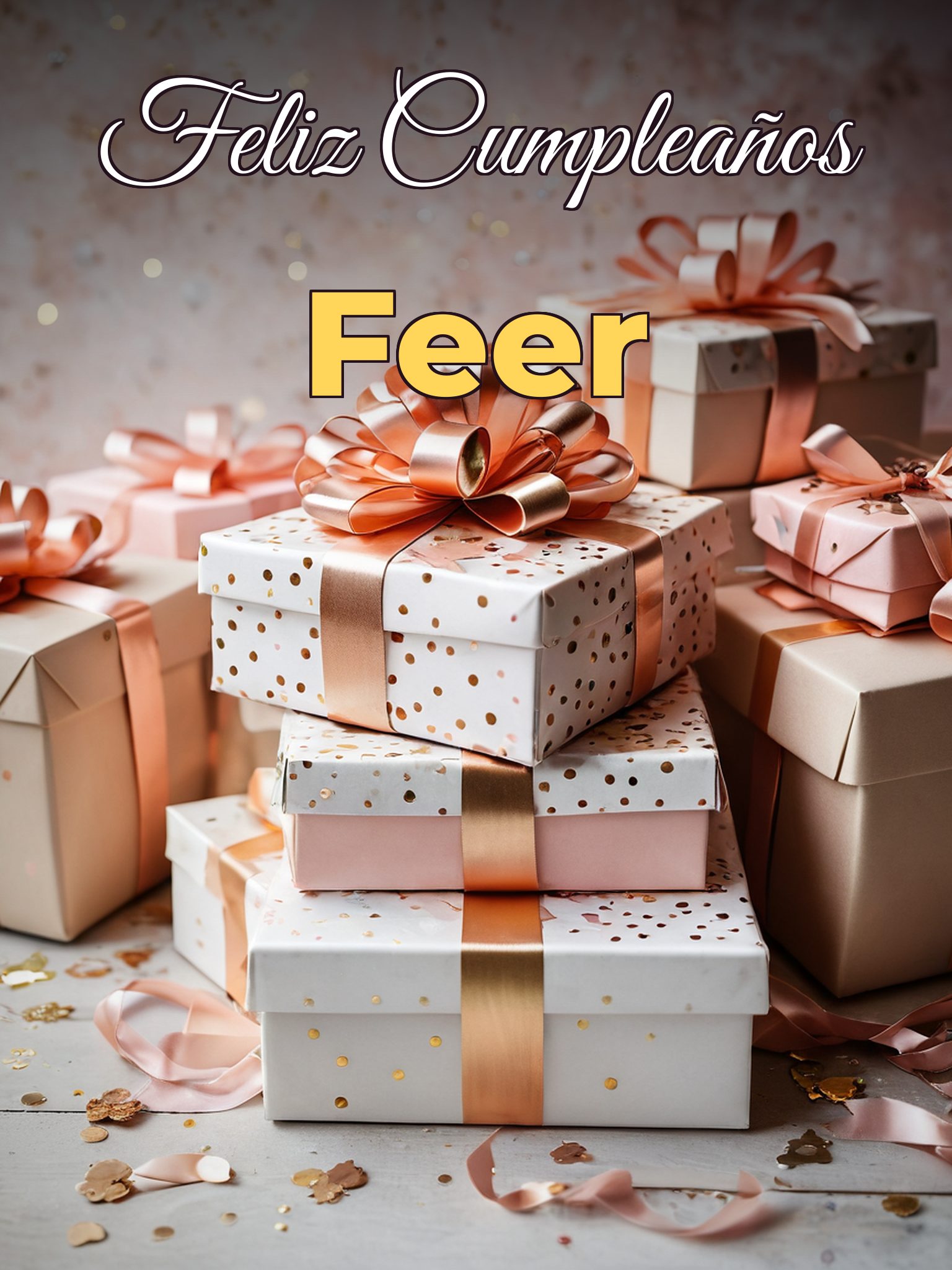 Feliz cumpleaños feer