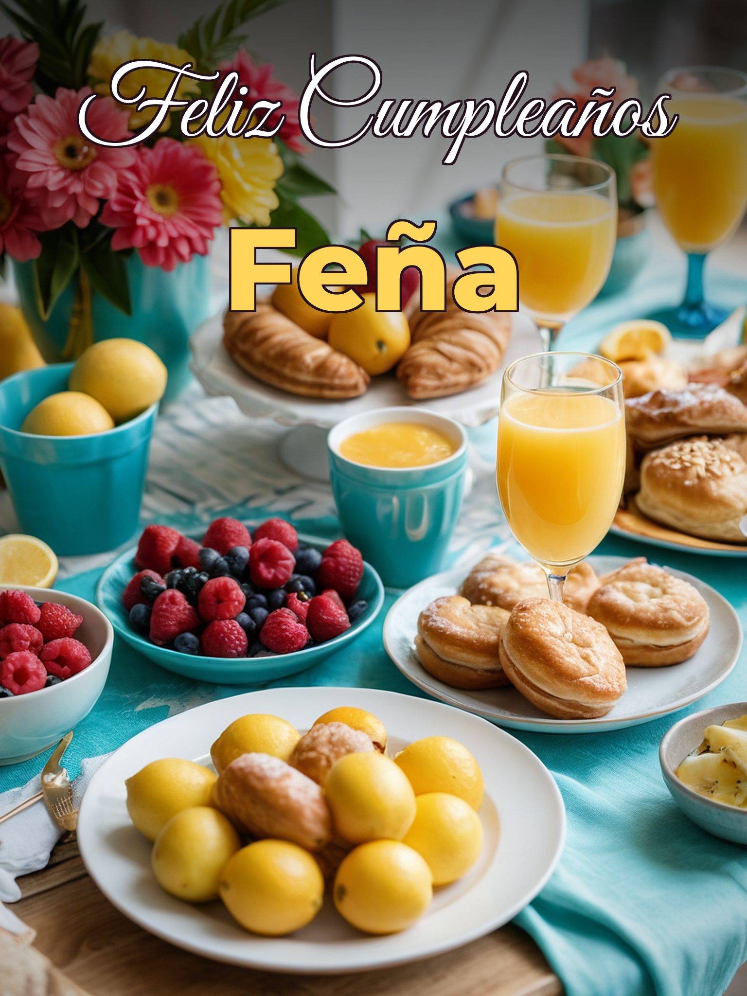 Feliz cumpleaños feña