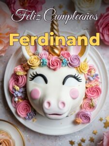 Feliz cumpleaños ferdinand