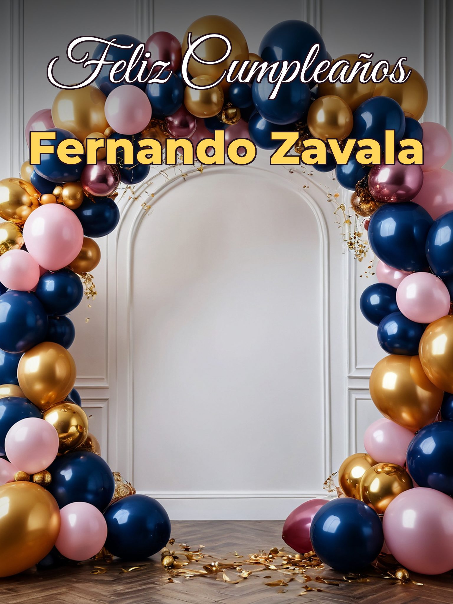 Feliz cumpleaños fernando zavala