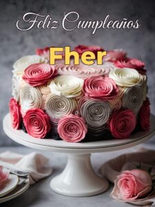 Feliz cumpleaños fher