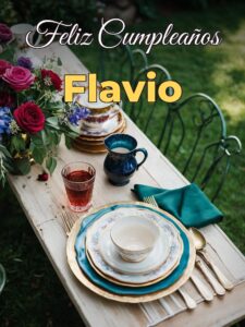 Feliz cumpleaños flavio