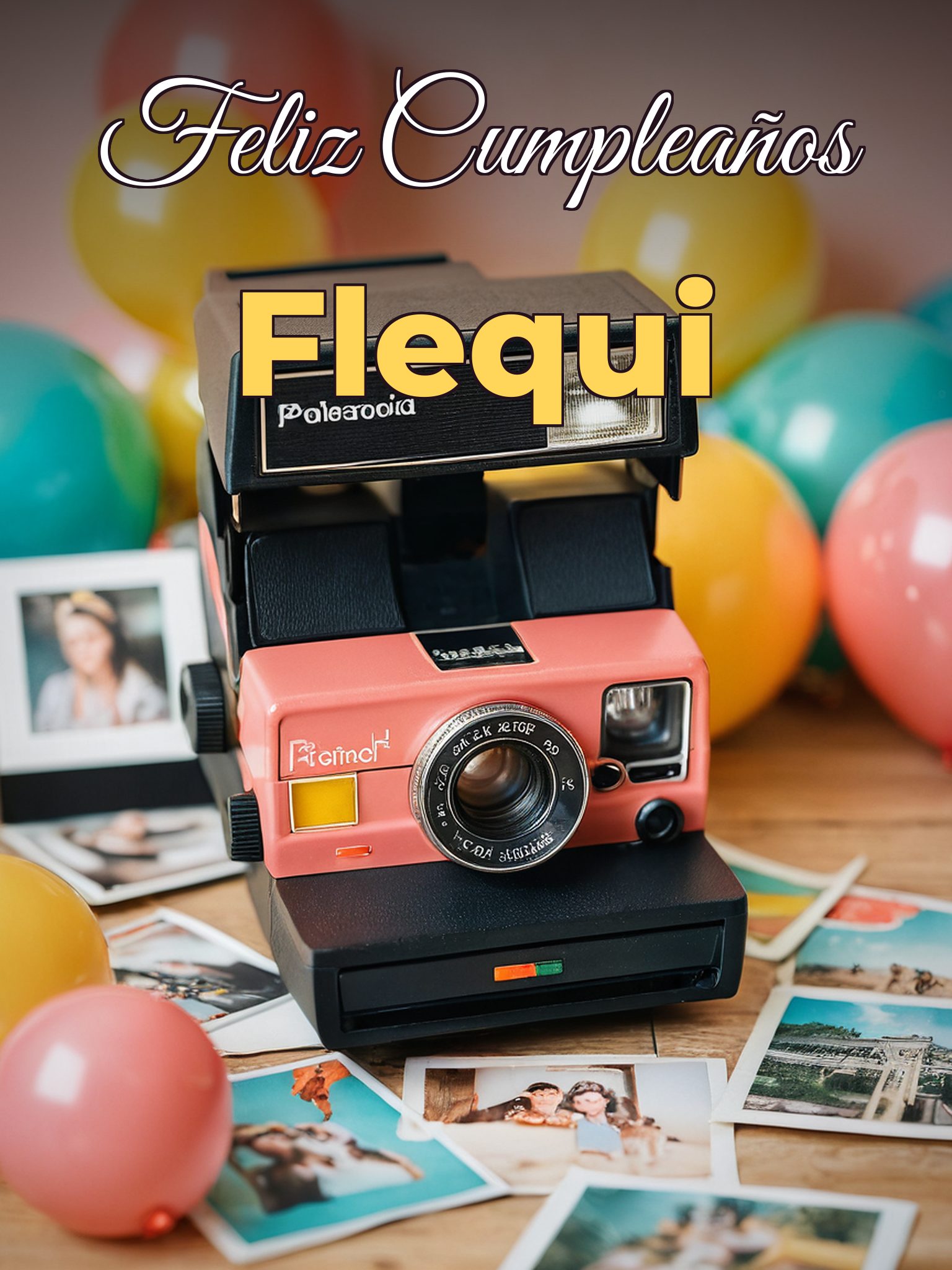 Feliz cumpleaños flequi