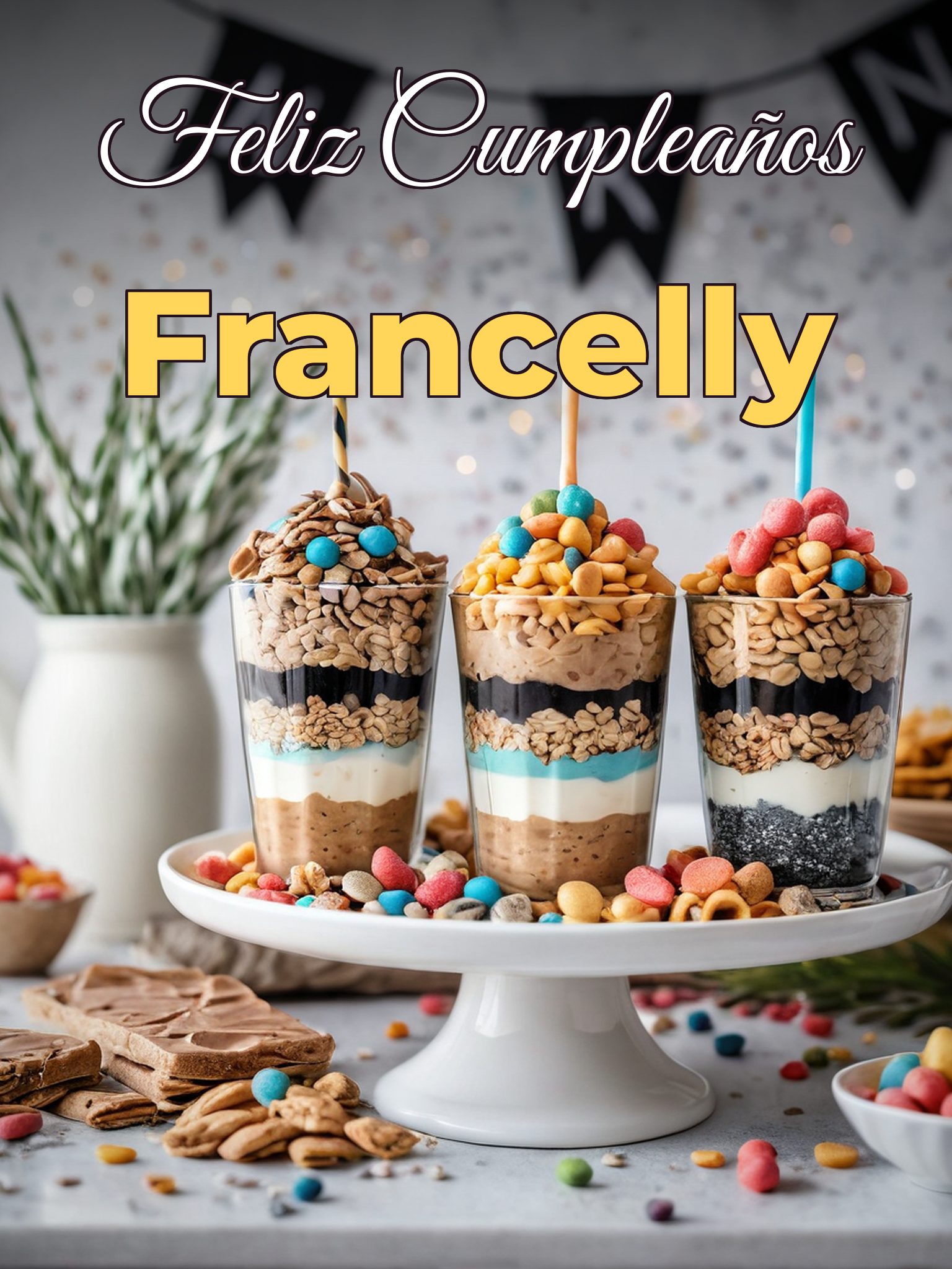 Feliz cumpleaños francelly